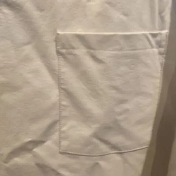 NWT - Zara Faux Leather with Crew Neck Ling Sleeve Taupe Top Medium - Picture 7 of 7